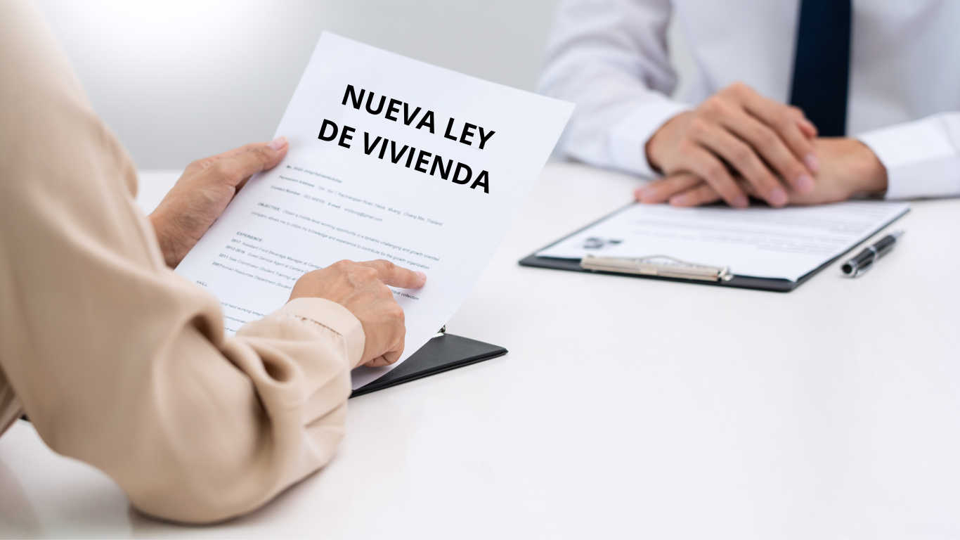 NUEVA LEY POR EL DERECHO A LA VIVIENDA Bufete De Abogados Madrid